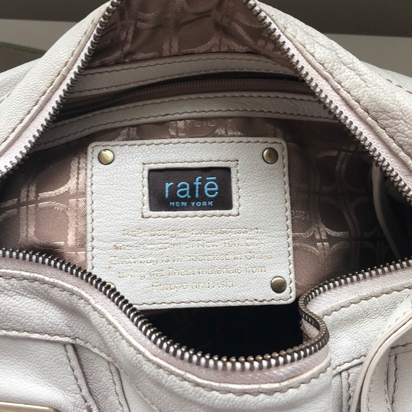 Rafe New York Cream Leather Handbag - Picture 6 of 10